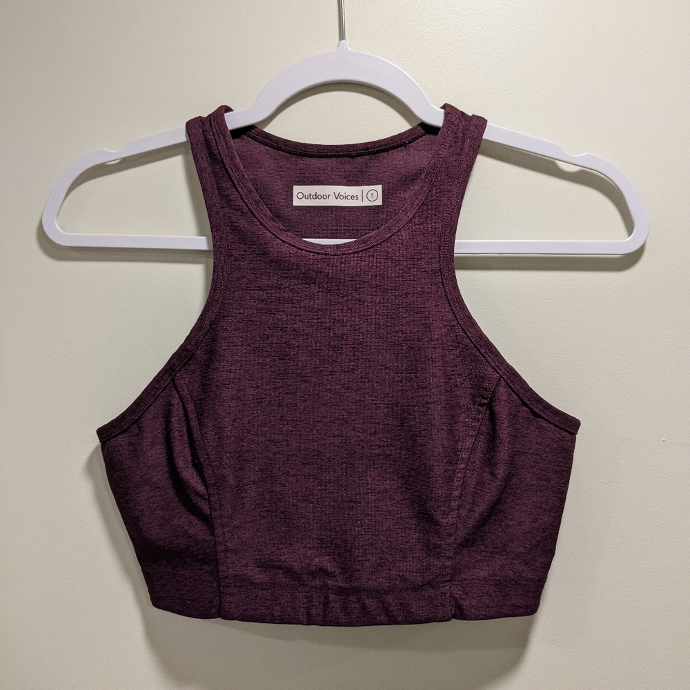 Outdoor Voices Athena Crop Top